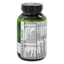 Living Green Multi for Men 90 Softgels de Irvin Naturals — vista posterior del envase