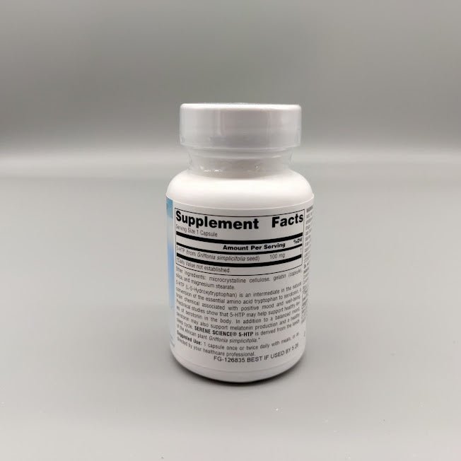 5 - HTP, 100mg, 30 Capsules (foto de archivo)
