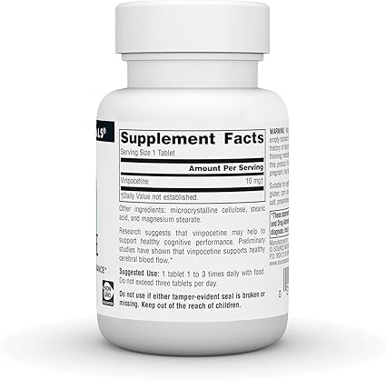 Mejora tu memoria y concentración con Vinpocetina 10 mg