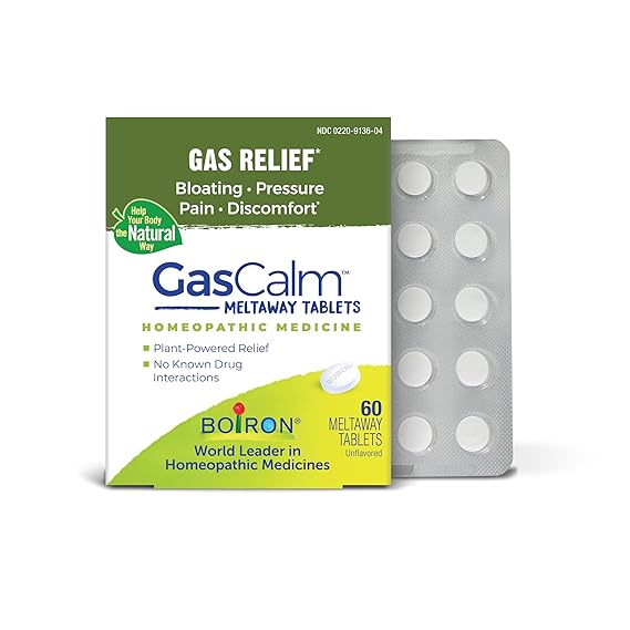 Boiron Tabletas Gas Calm 60 unidades