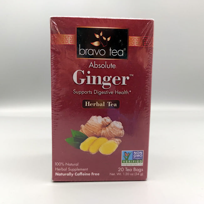 Ginger Tea - 20 Bags de Bravo Tea