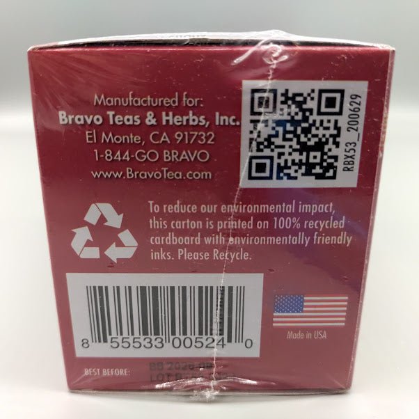 ABSOLUTE GINKGO BILOBA HERBAL TEA 20 TB 1.06 OZ de Bravo Tea — detalle