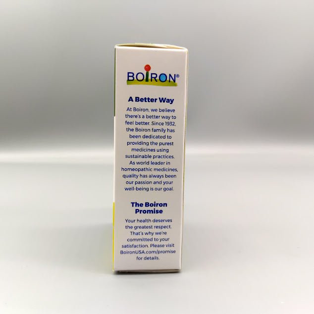 Acidil - Indigestion 60 Tablets de Boiron — vista posterior (foto de archivo)