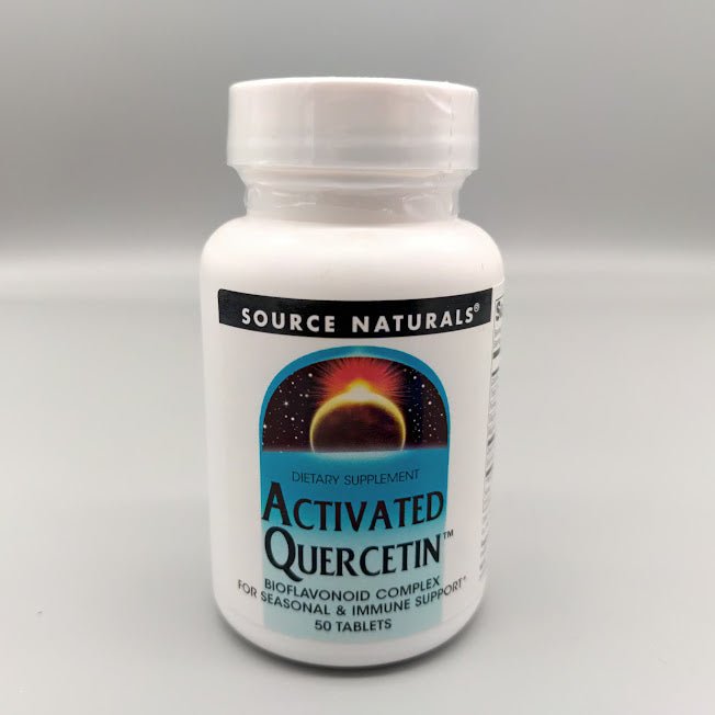 Activated Quercetin, 50 Tablets de Source Naturals
