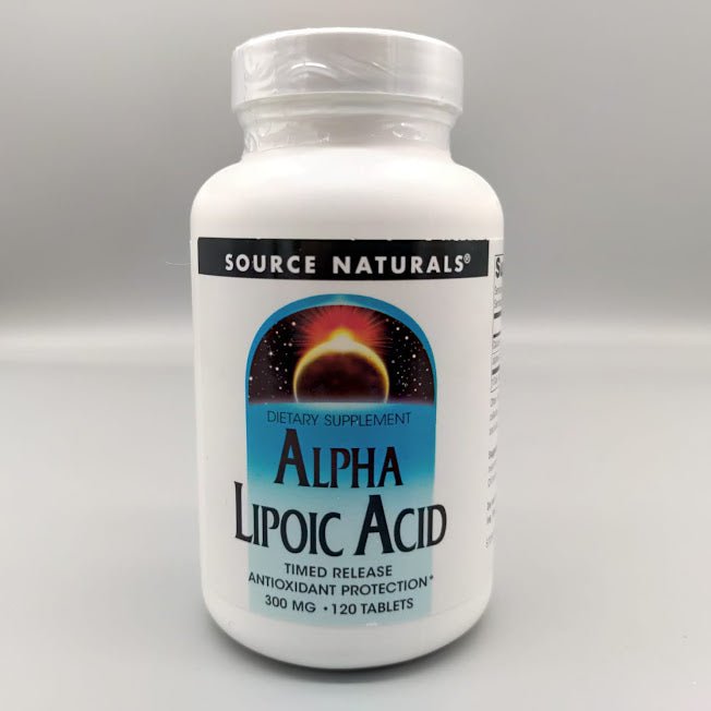 Alpha Lipoic Acid 300mg 120 Tablets de Source Naturals