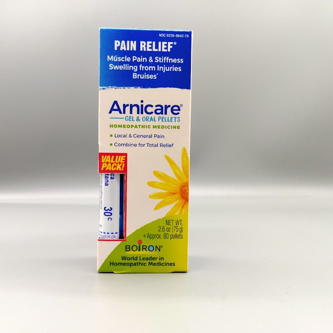 Arnicare Gel & Value Pack, 2.6oz, 80 Pellets de Boiron