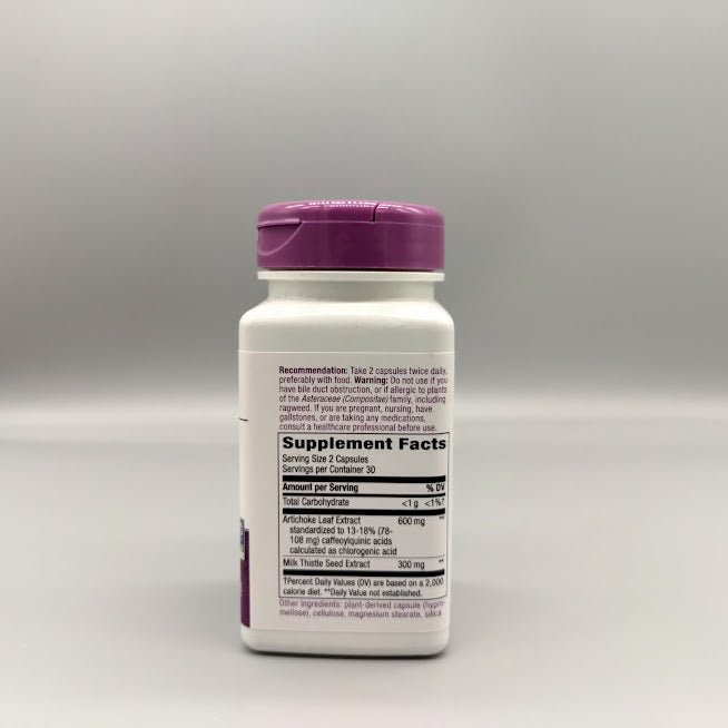 Artichoke Standardized - 60 Capsules