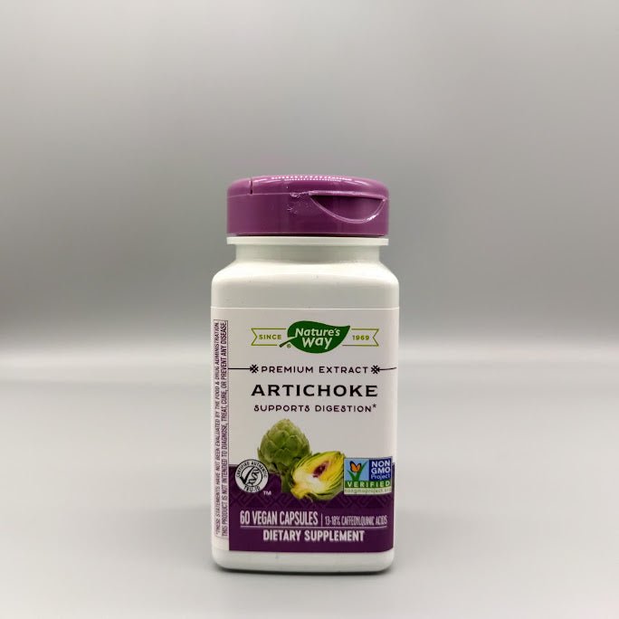 Artichoke Standardized - 60 Capsules (foto de archivo)