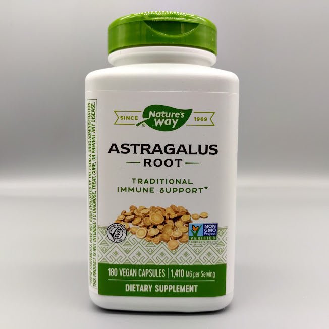Astrágalo en Raíz 180 Cápsulas Vegetarianas Nature's Way de Natures Way (foto de archivo)