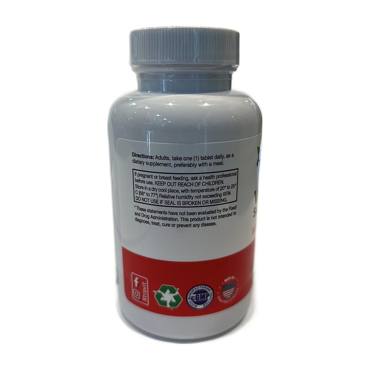 Xtravit B12: fotografía real de uso, precauciones y conservación.