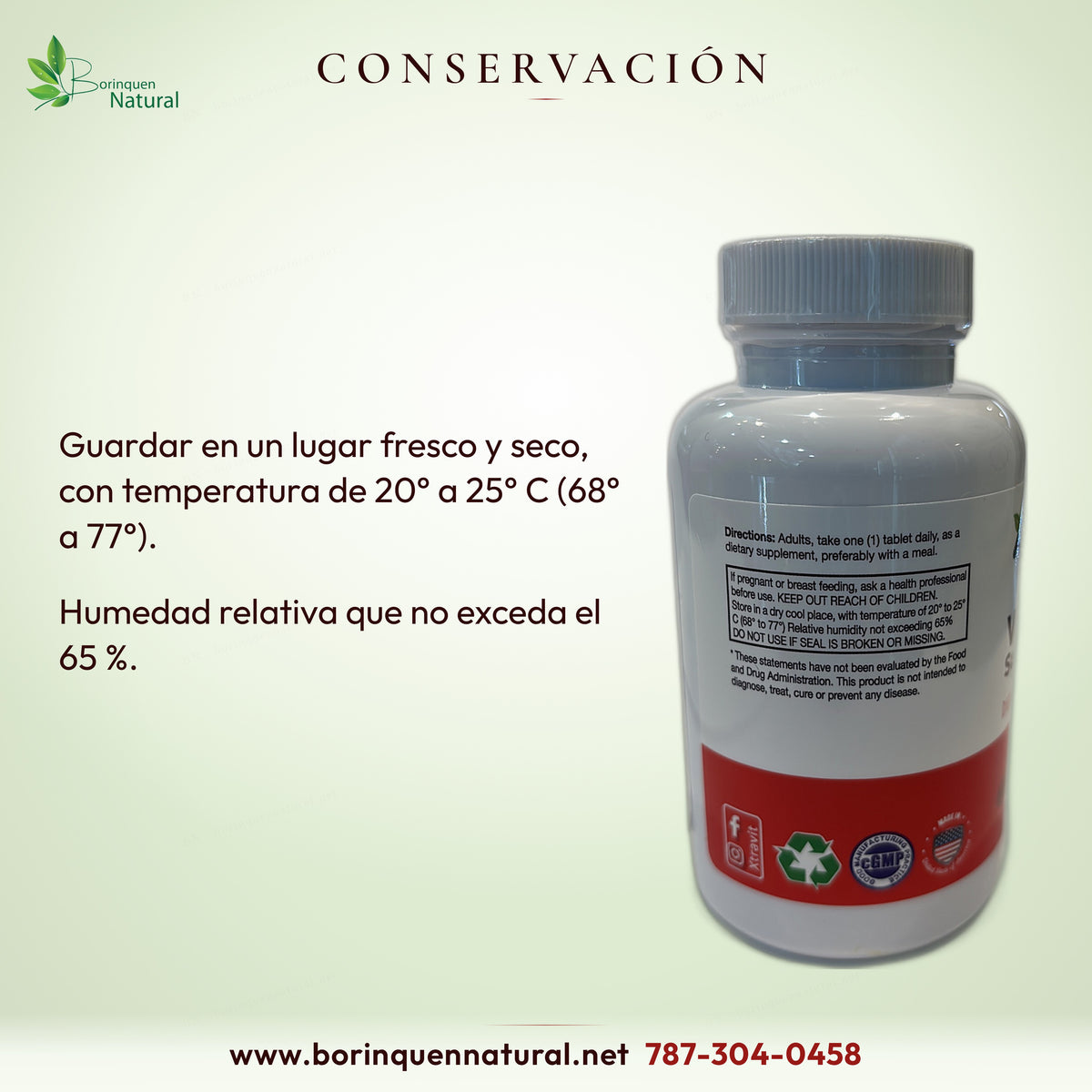 Guardar fresco y seco, de 20 a 25 °C y humedad relativa no mayor del 65 %. Xtravit B12.