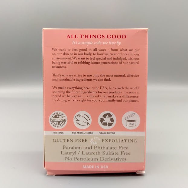 Bar Soap Skin Lightening Rose 5.25 OZ de Dr. Woods — vista posterior