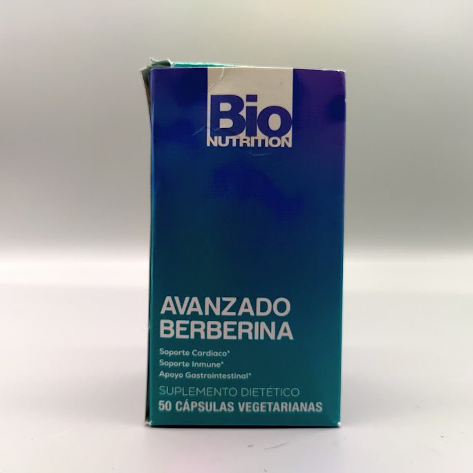 Berberina 1200 mg - Advanced Berberine - 50 Cápsulas vegetarianas (foto de archivo)