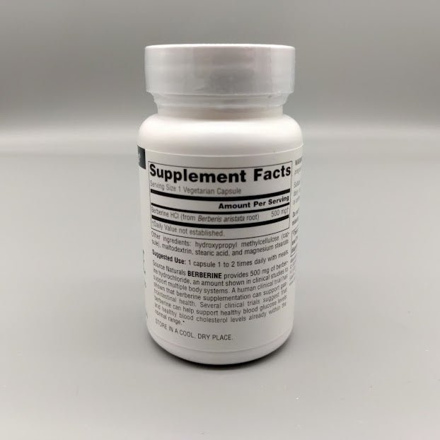 Berberine 500mg 30 Vegetarian Capsules (foto de archivo)