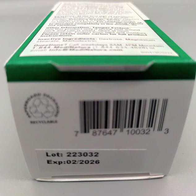 BHI Migraine de MediNatura, frasco de 100 tabletas homeopáticas para la migraña — detalle del producto