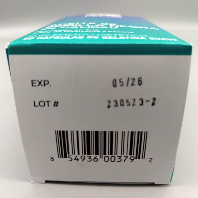 Bio Nutrition aceite de semilla negra 1000 mg 90 softgels prensado en frío — detalle del producto (foto de archivo)