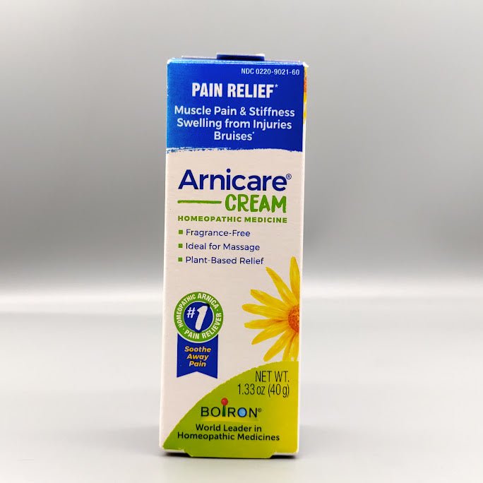 Tubo de crema de árnica Boiron Arnicare 1.33 oz para dolor muscular