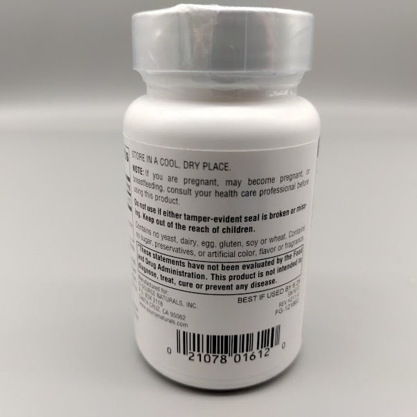 Bromelain 2,000GDU 500mg 60 Capsules de Source Naturals — vista posterior