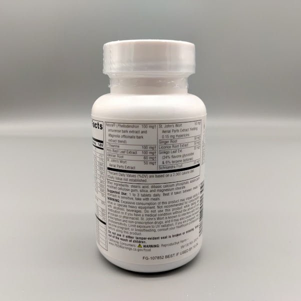 Calm Thoughts - 45 Tablets - Source Naturals — vista posterior