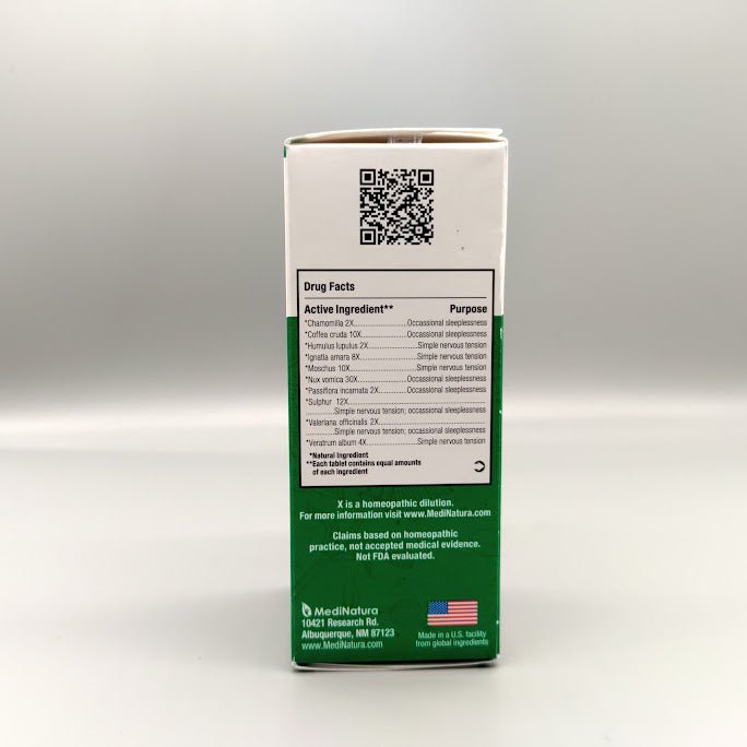 Calming Tablets 100 Tablets de BHI — vista posterior