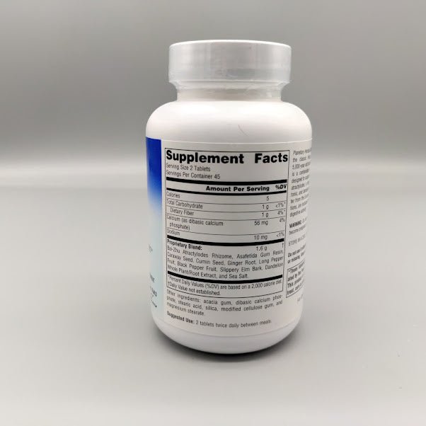 Candida Digest - 800mg - 90 Tablets de Planetary Herbals — etiqueta del producto