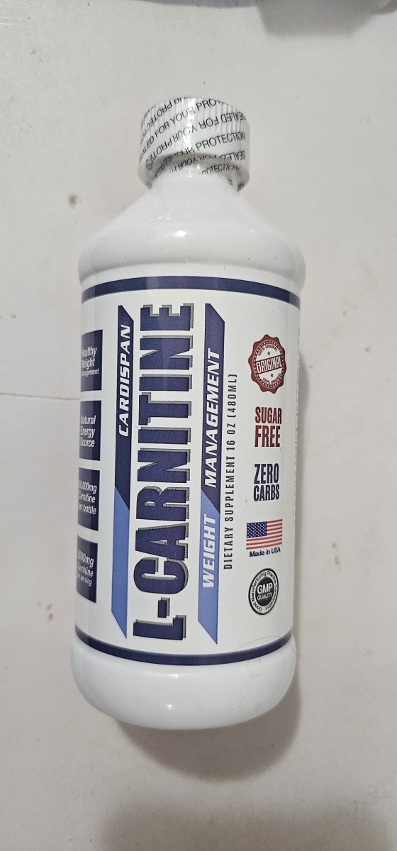 Cardispan L-Carnitine líquida manzana verde 16 oz (480 ml), 5000 mg por porción