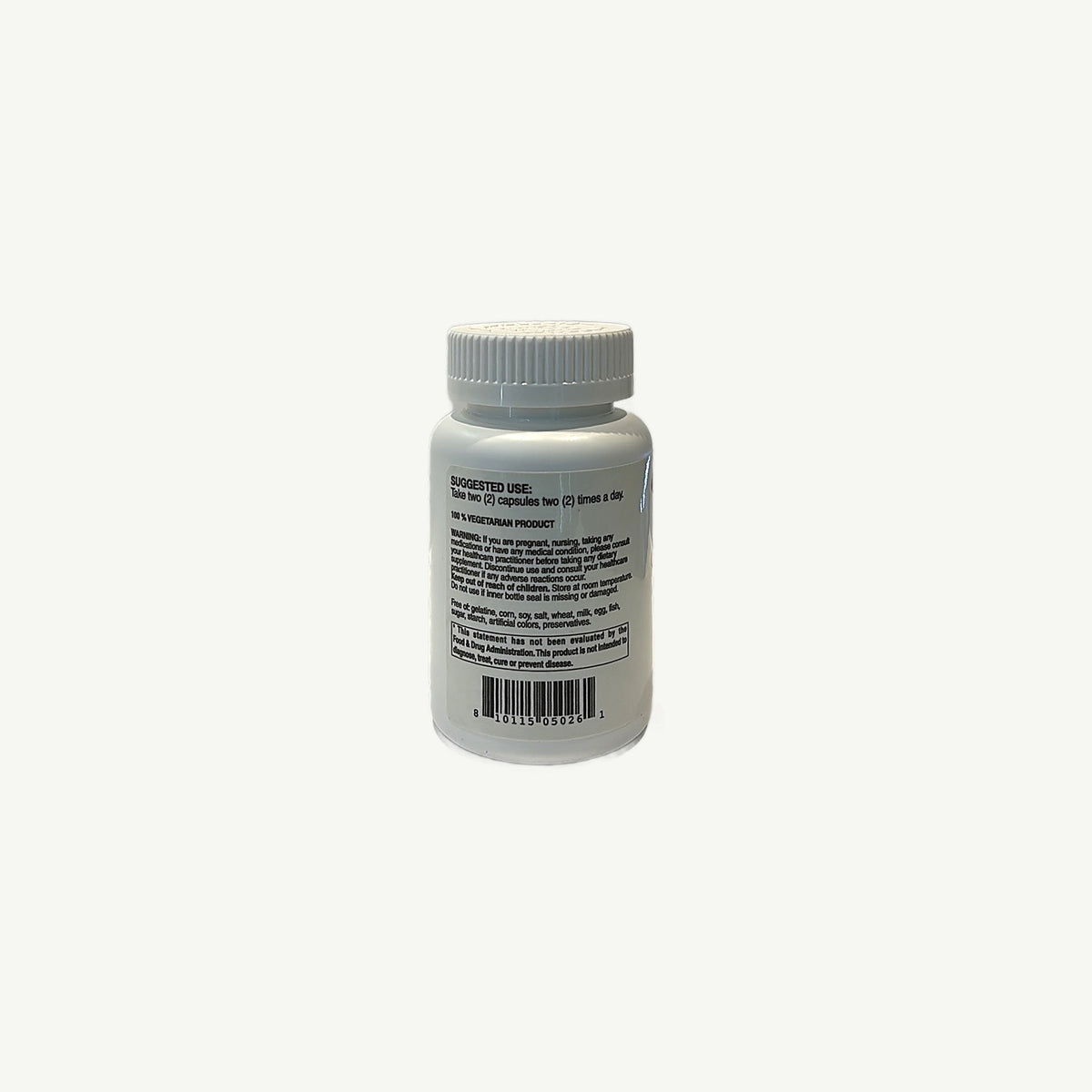 Frasco Circuplex Dr. Norman's, foto real: Suggested Use, Warning, Free of, aviso de la FDA y código 8 10115 05026 1