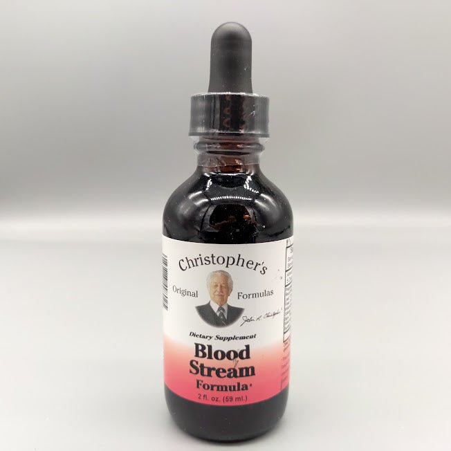 Cleanse Blood Stream 2 Oz - Limpia el Torrente sanguíneo de Christophers Original Formula (foto de archivo)