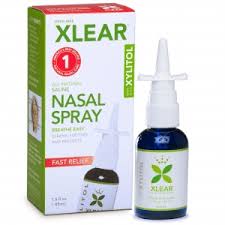 Xlear Sinus Nasal Spray 0.75 oz — etiqueta del producto