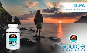 DLPA 375 mg 60 tabletas de Source Naturals — etiqueta con los ingredientes (foto de archivo)