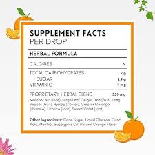 Herbion Cough Drops Orange – 25 Pastillas de Herbion Naturals — vista posterior