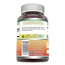 Boswellia with Turmeric 500 mg – 120 cápsulas de AMAZING NUTRITION — etiqueta con los ingredientes