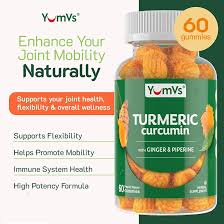 Turmeric W/ Ginger & Black Pepper-60 gummy