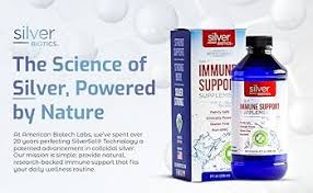 Silver Biotics Liquid Immune Support 8 oz — vista posterior