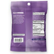 Lozenge Elderberry Zinc de Zand — etiqueta del producto