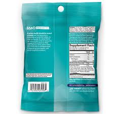 Lozenge Menthol de Zand — etiqueta del producto