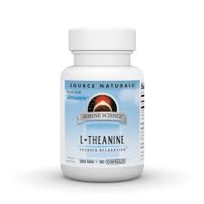 Serene Science® L-Theanine 200 mg 30 Caps de Source Naturals