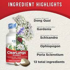 ClearLungs (Red) 60 Capsulas