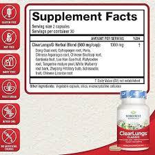 ClearLungs (Red) 60 Capsulas