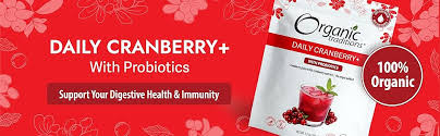 Daily Cranberry+ 3.5 oz de Organic Traditions — vista posterior