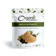 Maca X 6 Powder 5.3 oz de Organic Traditions