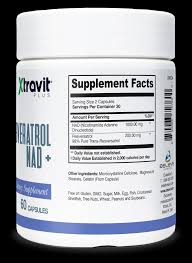 Xtravit Plus Resveratrol NAD+ Dietary Supplement 60 Capsules