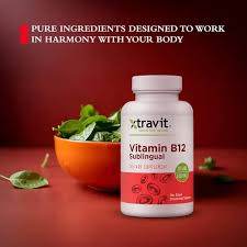 Xtravit B12: foto de anuncio, 1,000 mcg, 30 tabletas