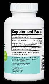 Vitamina E Xtravit 400 IU 60 Soft Gel para la Piel