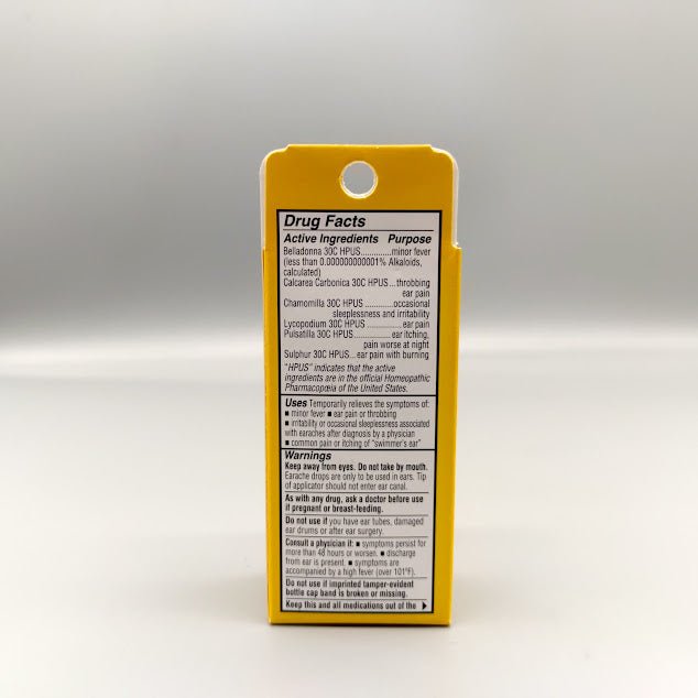 Earache Relief Drops 4 Kids .33OZ (foto de archivo)
