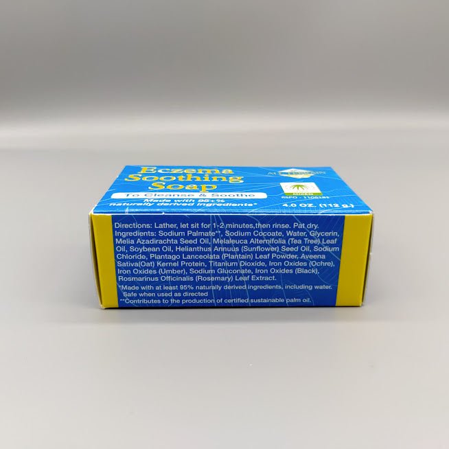 Eczema Soothing Soap 4onz (foto de archivo)