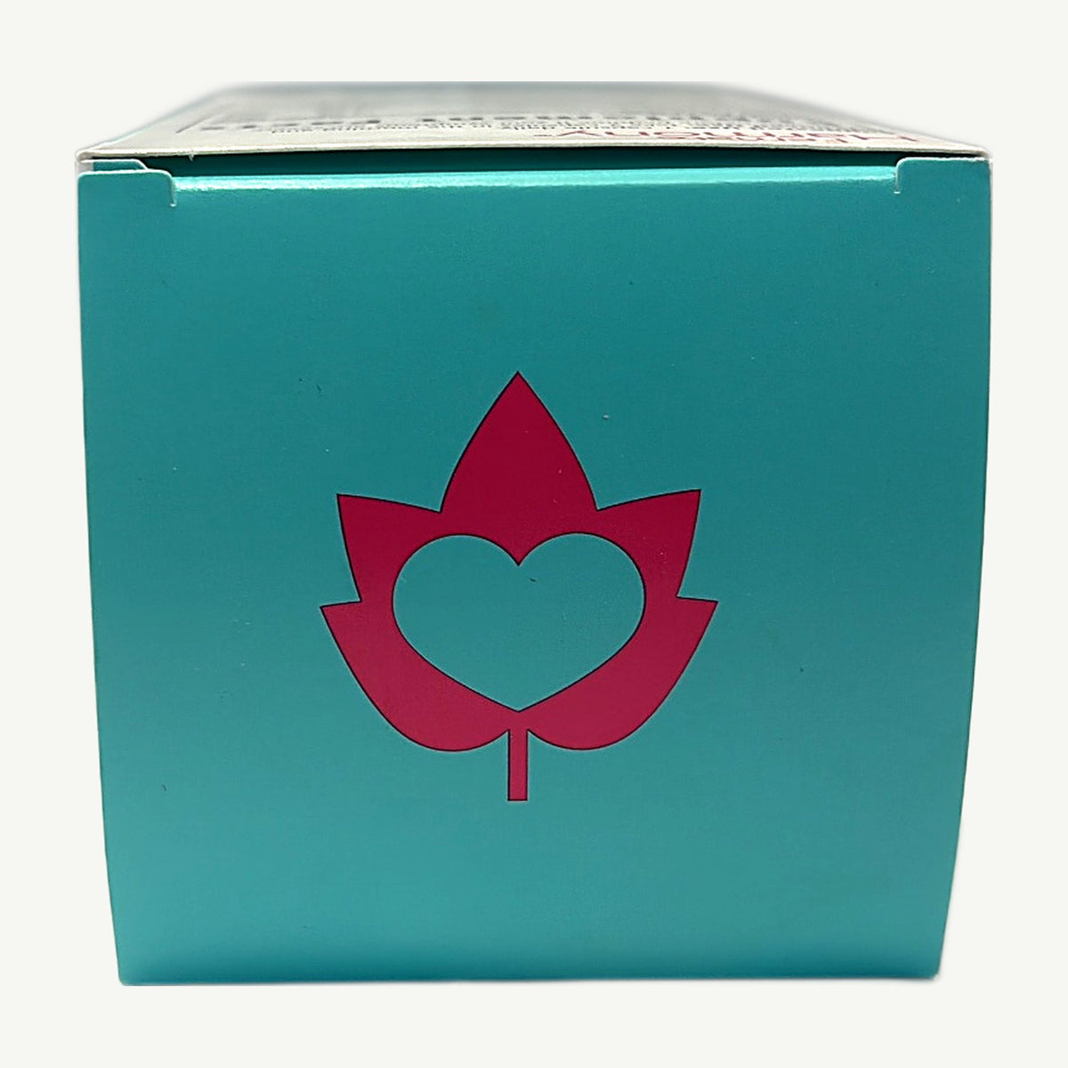 Tapa de la caja de Female Harmony con el logo de Organic Health Labs