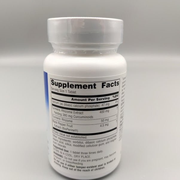 Full Spectrum - Extracto de Cúrcuma - Turmeric - 450 mg - 30 Tabs (foto de archivo)
