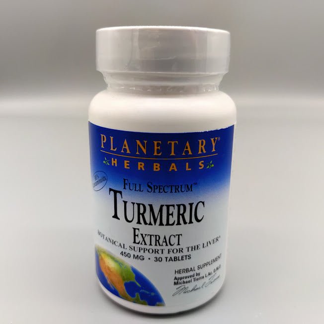 Full Spectrum - Extracto de Cúrcuma - Turmeric - 450 mg - 30 Tabs (foto de archivo)