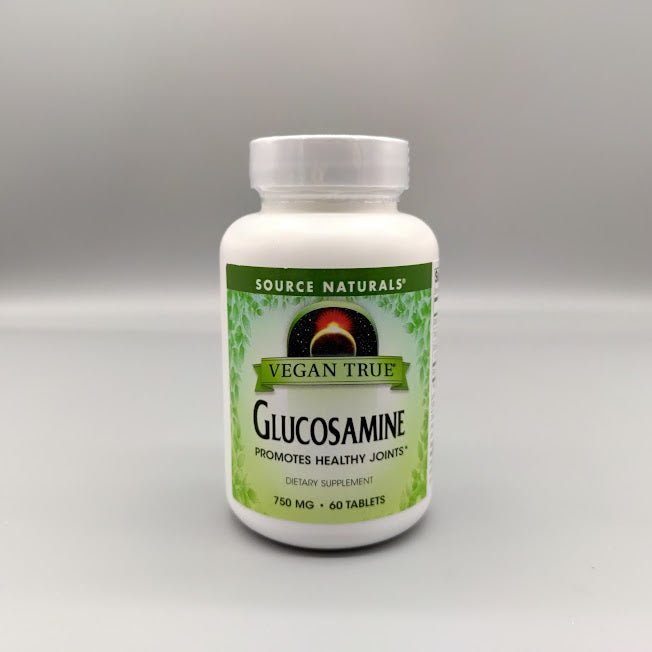 Glucosamina Vegana 750 mg Vegan True Source Naturals 60 Tabletas